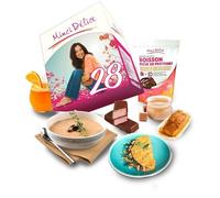 Régime hyperprotéiné sur 28 jours spécial Ménopause - Perte de poids - Pack de 66 produits + 1 shaker + 1 guide minceur avec programme détaillé