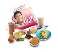 Régime hyperprotéiné sur 42 jours spécial Ménopause - Perte de poids jusqu'à 10 kilos - Pack de 99 produits + 1 shaker + 1 guide minceur avec programme détaillé