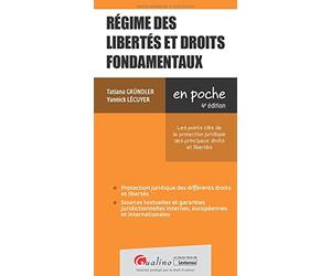 Régimes des libertés et droits fondamentaux: Les points clés de la protection juridique des principaux droits et libertés