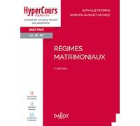 Régimes matrimoniaux 7ed