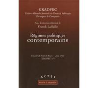 Régimes Politiques Contemporains