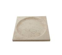 REGINA Plat 30 cm Travertin
