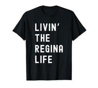 Regina Vivant la Vie de Regina Nom Amusant T-Shirt Graphique avec Valeur