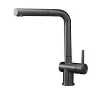 Reginox Cedar Mitigeur de cuisine pivotant avec douchette extractible, R38772,