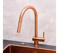 Reginox Flint Mitigeur de cuisine pivotant avec douchette extractible, R38826,
