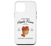Région de récolte de vergers Sweet Crisp de Maple Ridge Apple Farm Coque pour iPhone 12 Mini