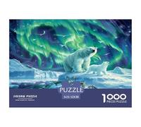 Région Polaire Puzzle 1000 Pièces pour Adultes Faune Sauvage, Jeux ÉduChatifs, Puzzle Défi Et Décoration De Maison Cadeau 52x38cm/1000pcs