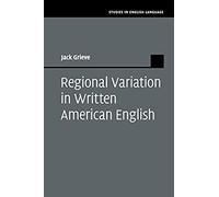 Regional Variation In Written American English