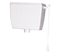 Regiplast 1300 Réservoir éco haut à chainette Regi, Blanc