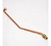 Regiplast 500006 Tubulure cuivre pour réservoir Joker 500/501/502, Or