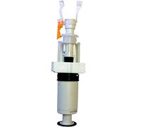 Regiplast 620008 Soupape simple à double flux uniquement pour réservoir encastré 620 Régiplast, Blanc