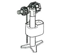 Regiplast 740002 Robinet Flotteur pour Futura 74 réf 740 et 742, Blanc
