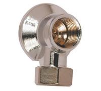 Regiplast AML Applique chromée AV écrou CB 14-1/2", Argent