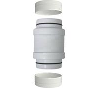 Regiplast FLEXMM Raccord extensible mâle/mâle ø 100 mm blanc