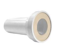 Regiplast M90M Manchon droit pour sortie de cuvette Ø 90 mm x 255 mm, Blanc