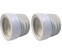 Regiplast MS Manchette souple ø 100 mm Blanc (Lot de 2)