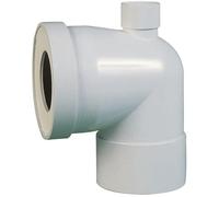 Regiplast PCA Pipe courte à prise d'air ø 100 x 125 mm | Pipe WC - REGIPLAST - Courte - A prise d'air - Diamètre 100mm