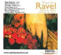 Régis Pasquier - Ravel-Works for and Violin & Piano