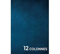 Registre 12 Colonnes: Livre de Comptes | 31 lignes par page | 100 pages