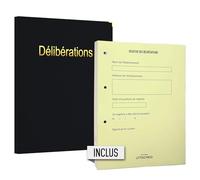Registre Classeur des Délibérations avec Recharge 100 feuillets foliotés - UTTSCHEID