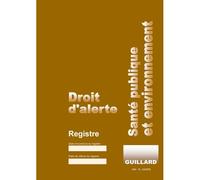 Registre - Consignation Alertes Santé et Environnement - A4