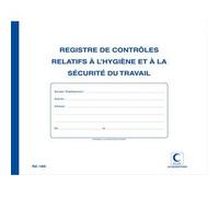 Registre 'Contrôles relatifs à l'hygiène & la sécurité'