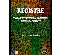 Registre d'animaux non domestiques
