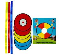 Registre de changement de couleur magique - Illusion de transformation de couleur, disques colorés tour de magie, tours de magie de changement de couleur, accessoires de magie interactifs pour