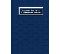 Registre de réception et d’expédition du courrier: 101 Pages