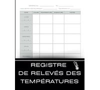 Registre De Relevés Des Températures