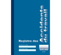 Registre de sécurité obligatoire "Accidents du travail" - A4