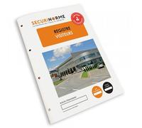 Registre de sécurité obligatoire - Suivi des Visiteurs - A4