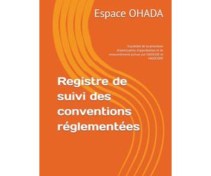 Registre de suivi des conventions réglementées: Espace OHADA