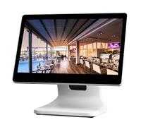 Registre de terminal de paiement, écran tactile Full HD de 15,6", solutions de paiement intégrées, caisse enregistreuse pour cafés, salons et start-ups