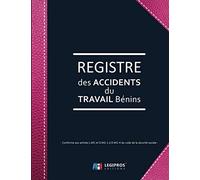 Registre des accidents du travail bénins: Conforme aux articles L.441 et D441-1 à D441-4 du code de la sécurité sociale | ligné de 101 pages | 21,59cm ... foncé renfort couverture imitation cuir rose
