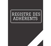 Registre des adhérents: Carnet de suivi des adhérents de l'association