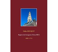 Registre des bourgeois d'Arras BB52 - 1693-1711: 1693 -1711