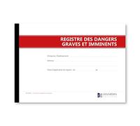 Registre des dangers graves et imminents - Conforme à la legislation - Obligatoire légale de détention dès 50 salariés - Format A4-60 pages - Édition 2025 - LEGIMEDIA ÉDITIONS