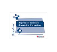 Registre des demandes de certificat d'urbanisme - A027