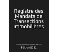 Registre des Mandats: de Transactions Immobilières
