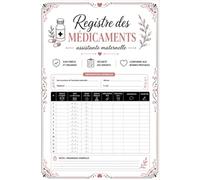 Registre des médicaments assistante maternelle