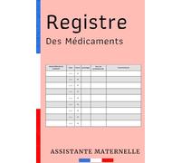 Registre des médicaments assistante maternelle