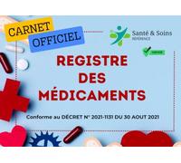 Registre des Médicaments Pour Assistant(e) Maternel(le), MAM, Nourrice, Éducateur Conforme au Décret N° 2021-1131 du 30 Août 2021: Carnet de suivi ... des médicaments et soins de l'enfant malade