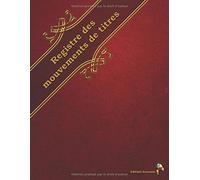 Registre des mouvements de titres: SA et SAS, couleur rouge
