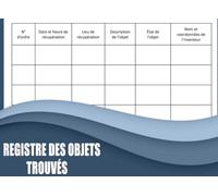 Registre des objets trouvés