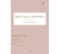 Registre des Recettes et Dépenses: Carnet de Comptabilité pour Auto-Entrepreneurs et Micro-Entreprises | Livre des Recettes et des Achats | Suivi URSSAF | Suivi CFE | Bilan Annuel - Rose