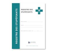 Registre des stupéfiants - Conforme à le legislation - Format A4 - 64 pages - Édition 2025 - LEGIMEDIA ÉDITIONS