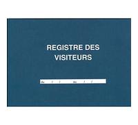 Registre des visiteurs 21 x 29,7cm 96 pages