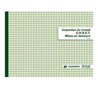 Registre Exacompta Accidents du travail 20p G