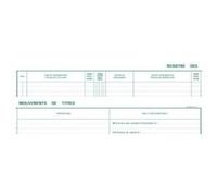 Registre Exacompta Mouvements de Titres 24x32cm horizontal 100p G
